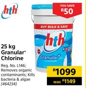 HTH 25Kg Granular+ Chlorine