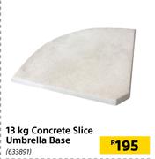 13Kg Concrete Slice Umbrella Base