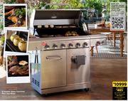 Megamaster 6 Burner Apex Gourmet Plus Gas Braai