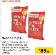 Megamaster Wood Chips-450g Each