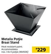 Metalix Potjie Braai Stand