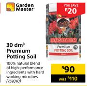 Garden Master 30dm3 Premium Potting Soil