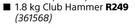 Grip 1.8 kg Club Hammer Fibre Handle 