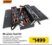 Grip 86 Piece Tool Kit