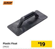 Grip Plastic Float