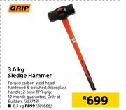 Grip 3.6 kg Sledge Hammer 