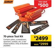 Grip 70 Piece Tool Kit