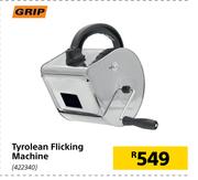 Grip Tyrolean Flicking Machine