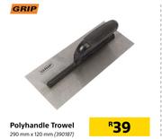 Grip Poly Handle Trowel 290mm x 120mm
