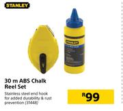 Stanley 30m ABS Chalk Reel Set