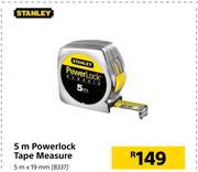 Stanley 5m Powerlock Tape Measure-5m x 19mm