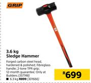 Grip 6.3kg Sledge Hammer 