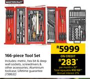 Mastercraft 166 Piece Tool Set