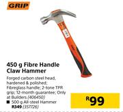 Grip 500g All Steel Hammer