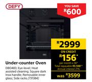 Defy Under Counter Oven