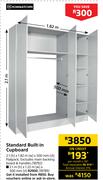 Home & Kitchen Standard Built In Cupboard-2.1m(h) x 1.82m(w) x 500mm(d)
