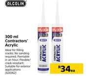 Alcolin Contractor's Acrylic-300ml Each