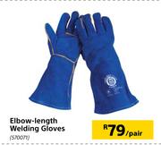 Elbow Length Welding Gloves-Per Pair