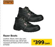 Inter Ceptor Razor Boots-Per Pair