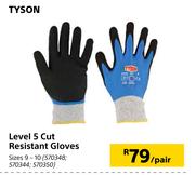 Tyson Level 5 Cut Resistant Gloves-Per Pair