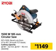 Ryobi 1500W 185mm Circular Saw