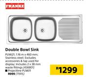 Franke Double Bowl Sink