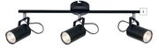 Bright Star Lighting Black Spotlight 3 Light