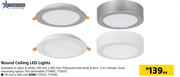 Bright Star Round Ceiling LED Lights-120mm x 430mm Each