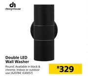 Design House Double LED Wall Washer