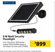 Solar Flair 8W Multi Security Floodlight