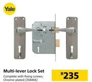 Yale Multi-Lever Lock Set