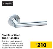 Dortello Stainless Steel Tube Handles