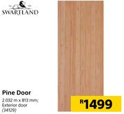 Swartland Pine Door