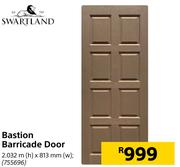Swartland Bastion Barricade Door
