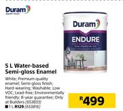 Duram Water Based Semi Gloss Enamel-5 L