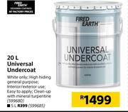 Fired Earth Universal Undercoat-20 L