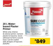 Plascon Water Based Plaster Primer-20 L