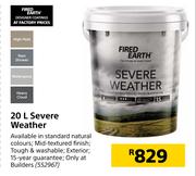 Fired Earth Severe Weather-20 L