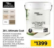 Fired Earth Ultimate Coat-20 L