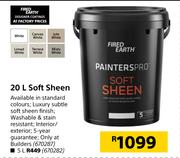 Fired Earth Soft Sheen-20 L