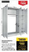 Home & Kitchen Standard Built In Cupboard-2.1 m (H) x 1.22 m (W) x 500 mm (D)