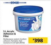 Edge Acrylic Adhesive & Filler-5L