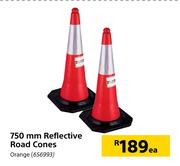 Reflective Road Cones 750mm-Each