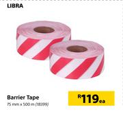 Libra Barrier Tape 75 mm x 500 m-Each