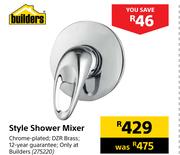 Builders Style Shower Mixer