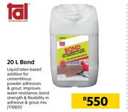 Tal 20L Bond