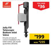 Wirquin Jolly Fill Telescopic Bottom Inlet Valve