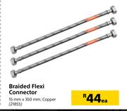 Braided Flexi Connector-Each