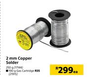 2mm Copper Solder-250g Each