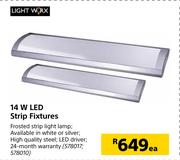 Lightworx 14W LED Strip Fixtures-Each
